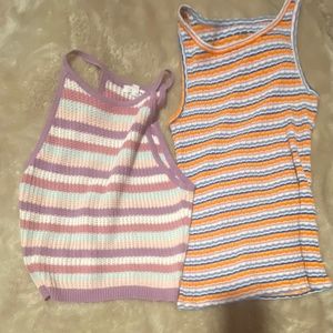 Variety of striped tanks